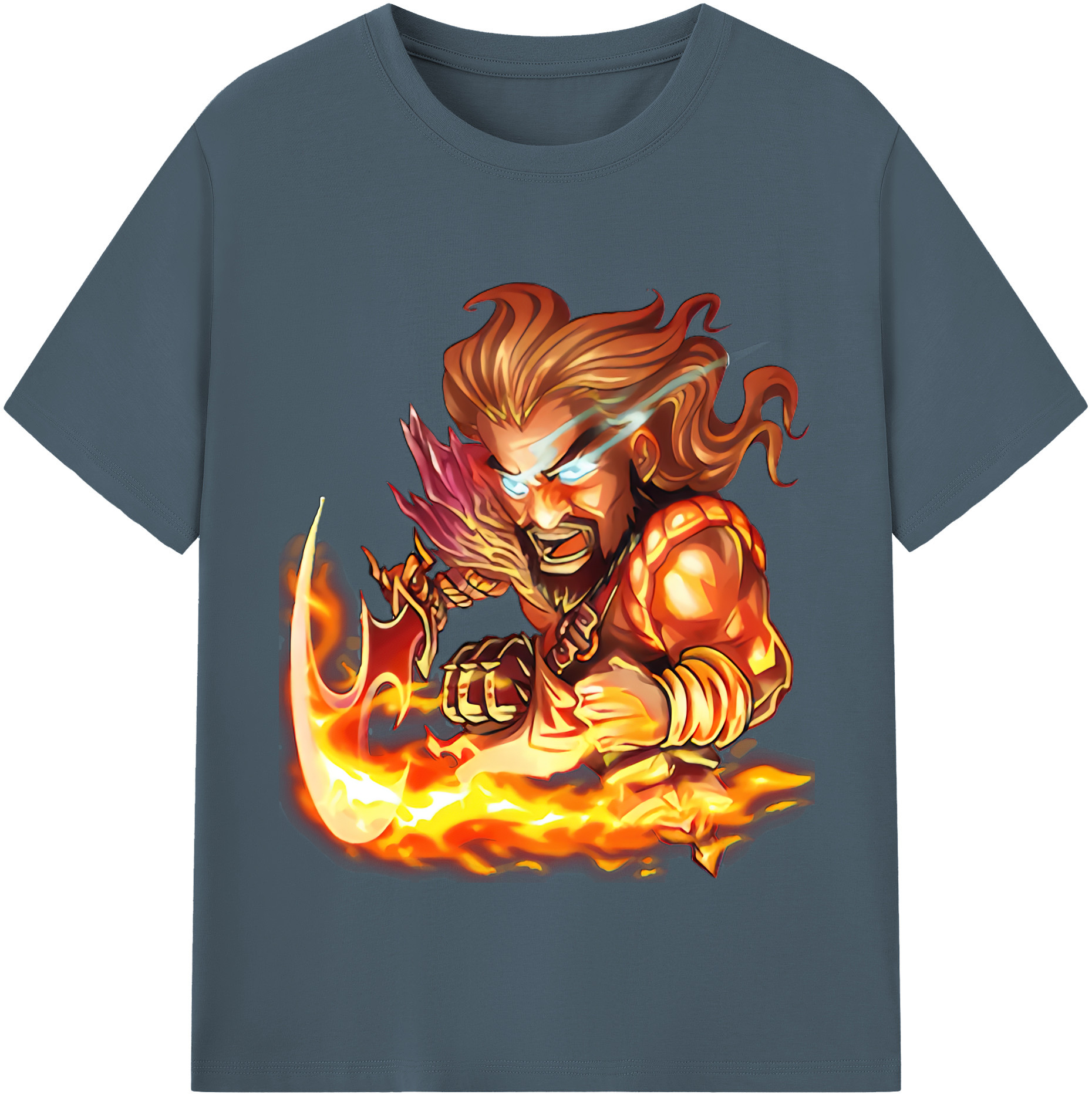 リーグ・オブ・レジェンド League of Legends LOL 綿100％半袖Tシャツ（フロントプリント）
